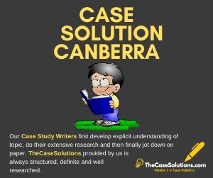 Case Solution Canberra