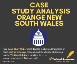 Case Study Analysis Orange New South Wales