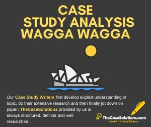 Case Study Analysis Wagga Wagga