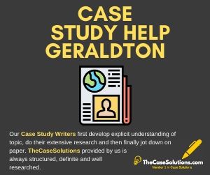 Case Study Help Geraldton