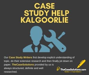 Case Study Help Kalgoorlie