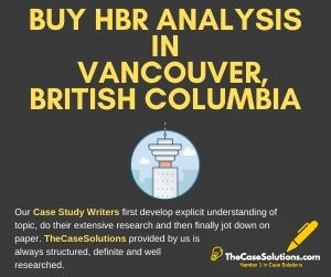 Buy HBR analysis in Vancouver British Columbia