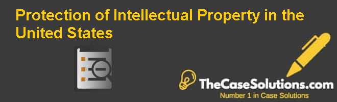 Protection of Intellectual Property in the United States Case Solution ...