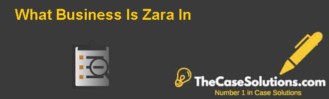 what business is zara in